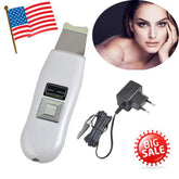 Skin Scrubber Ultrasound Facial Blackhead Remover for Deep Pore Cleaning, Peeling, and Rejuvenation